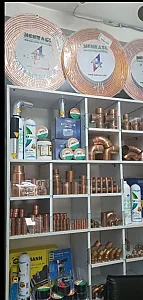لوازم سردخانه لوله مسی قائم