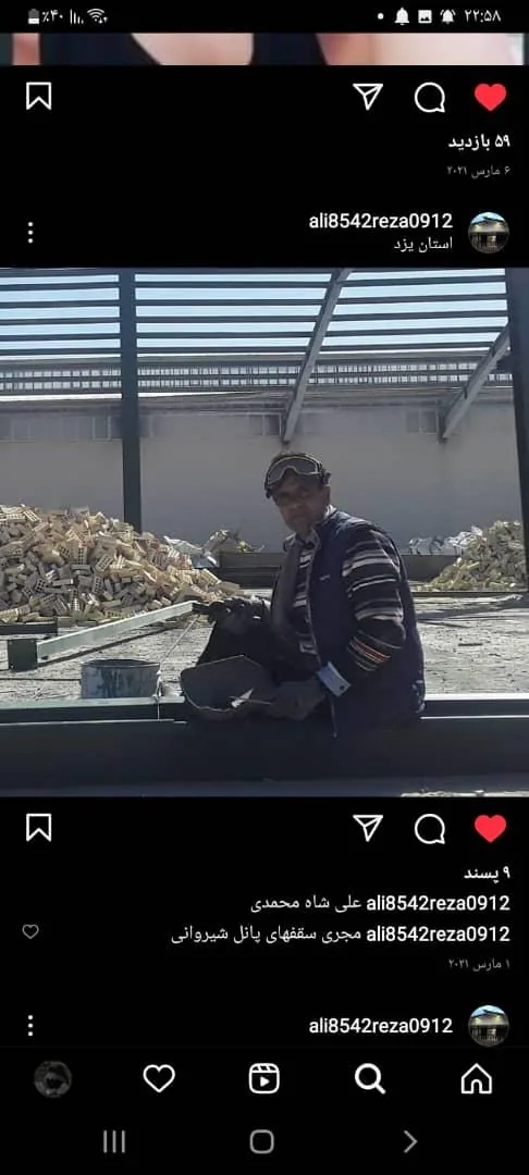 سوله شیروانی ساندویچ پانل - تصویر 2