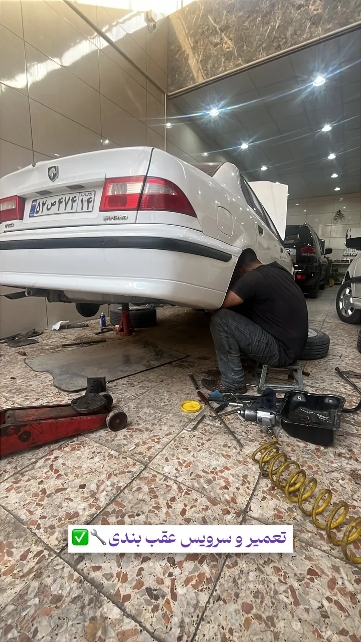مکانیکی اتو سنتر(تعمیرگاه خودروهای سبک )