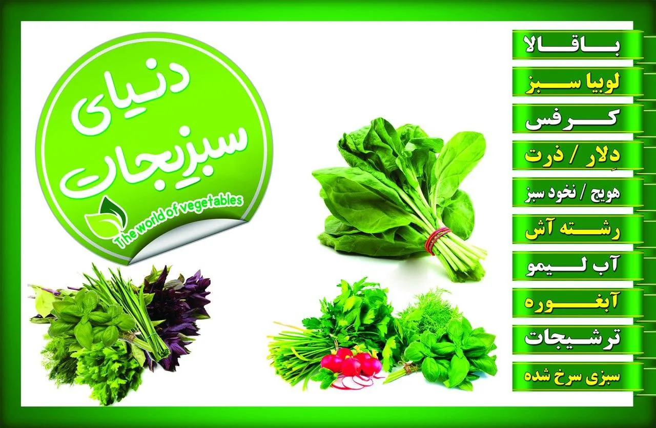 دنیای سبزی جات