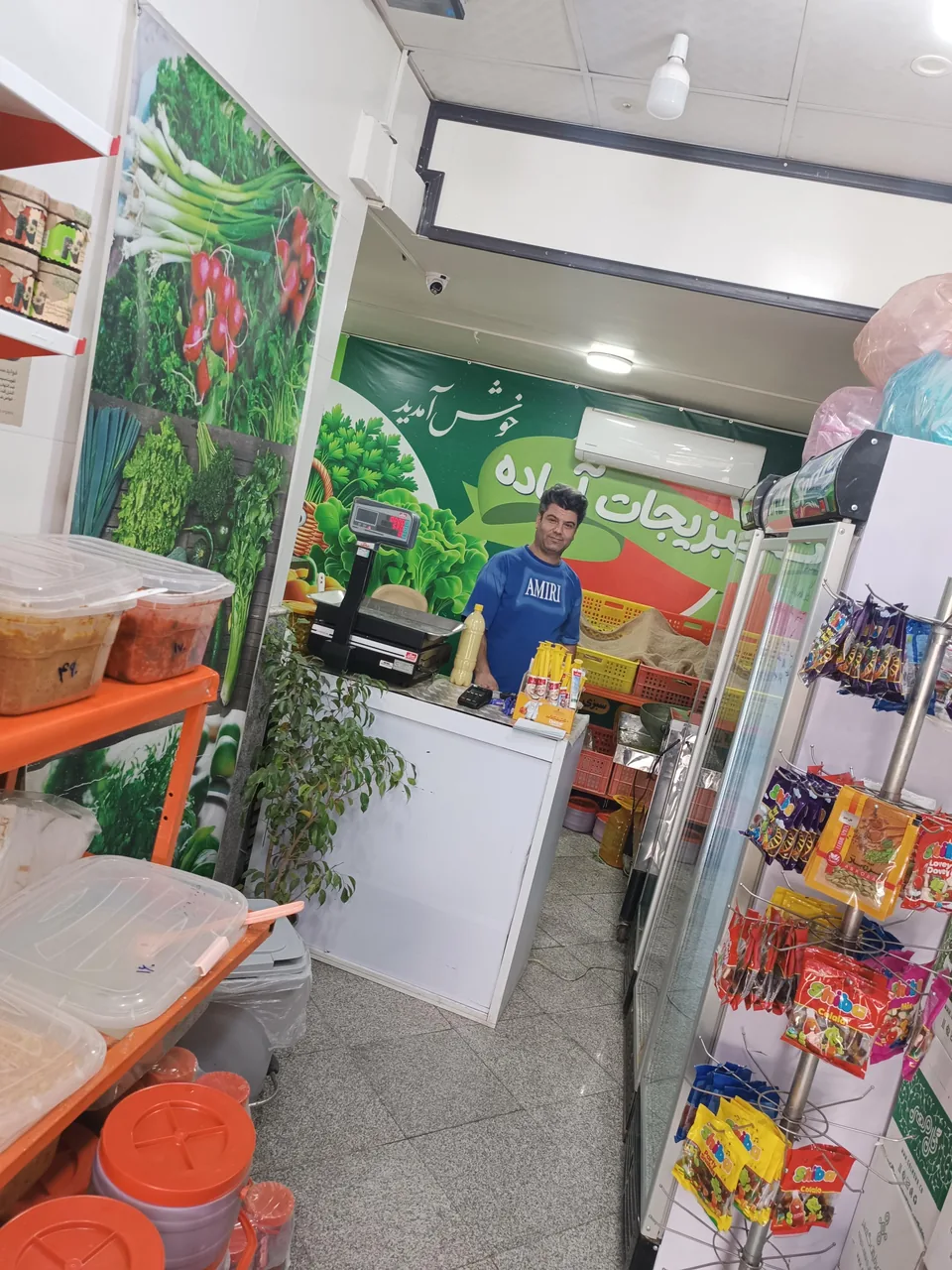 سبزیجات و ترشیجات پونه