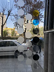 برچسب بزرگ قمی (شیک دکوراتیو)