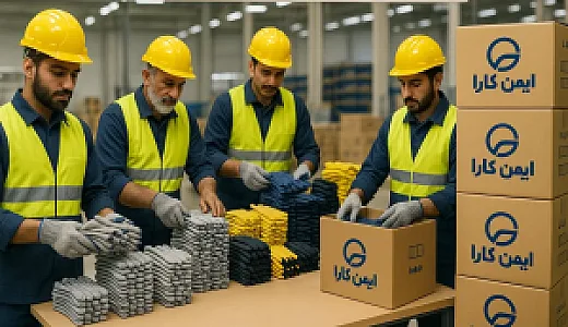 لوازم ایمنی و تجهیزات ایمنی ایمن کارا عوائدی