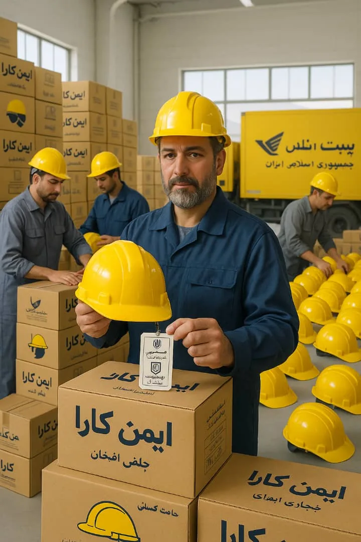 لوازم ایمنی و تجهیزات ایمنی ایمن کارا عوائدی - تصویر 2