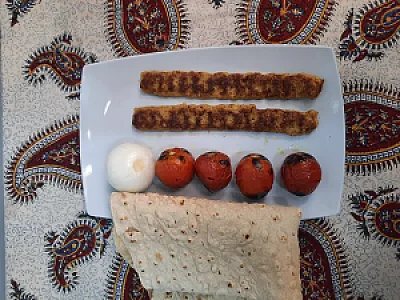 چیکن کباب نون وریحون