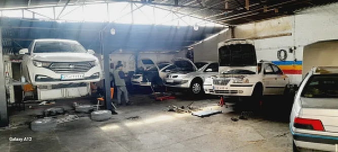 تعمیرگاه جلوبندی رضا بیشه