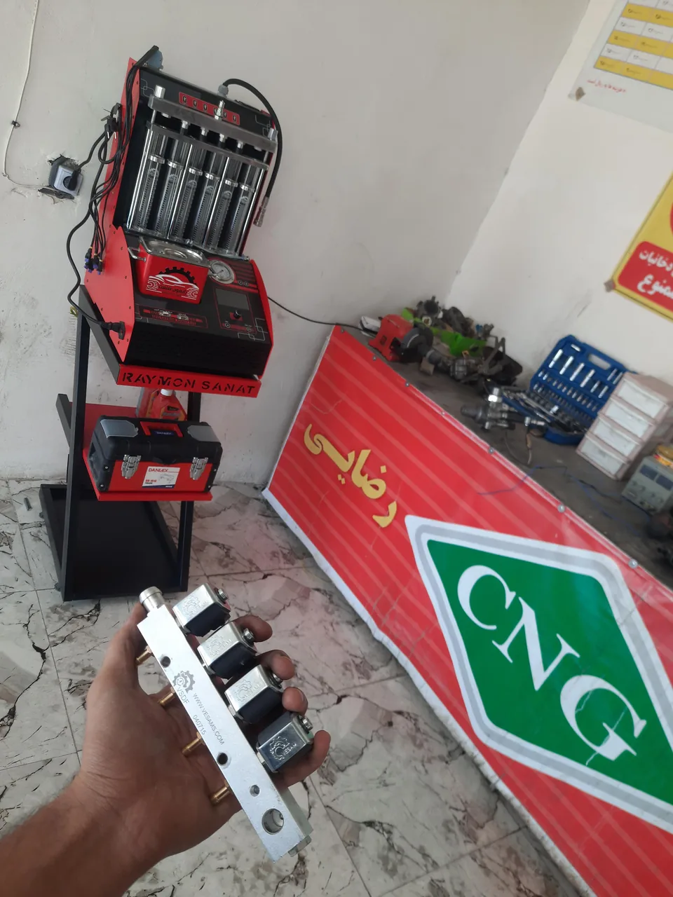 خدمات CNG رضایی