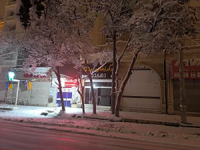 برگر زغالی و پیتزا دهکده