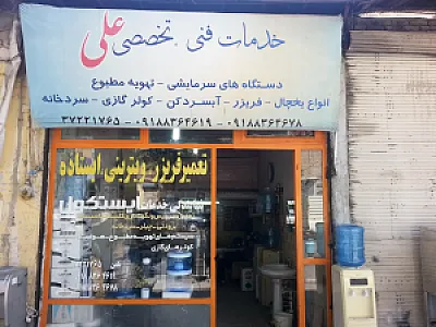 خدمات فنی تخصصی علی