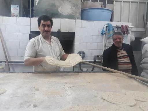 نان بربری نمونه ژاله