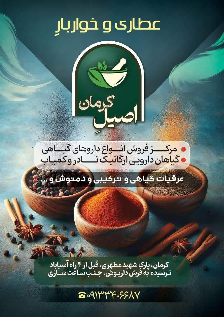 عطاری زندوکیلی - طب سنتی و عطاری در کرمان - تصویر 2