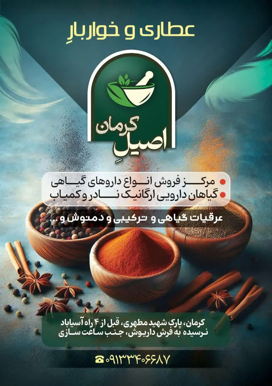 عطاری و خواربار فروشی اصیلِ کرمان - تصویر 3