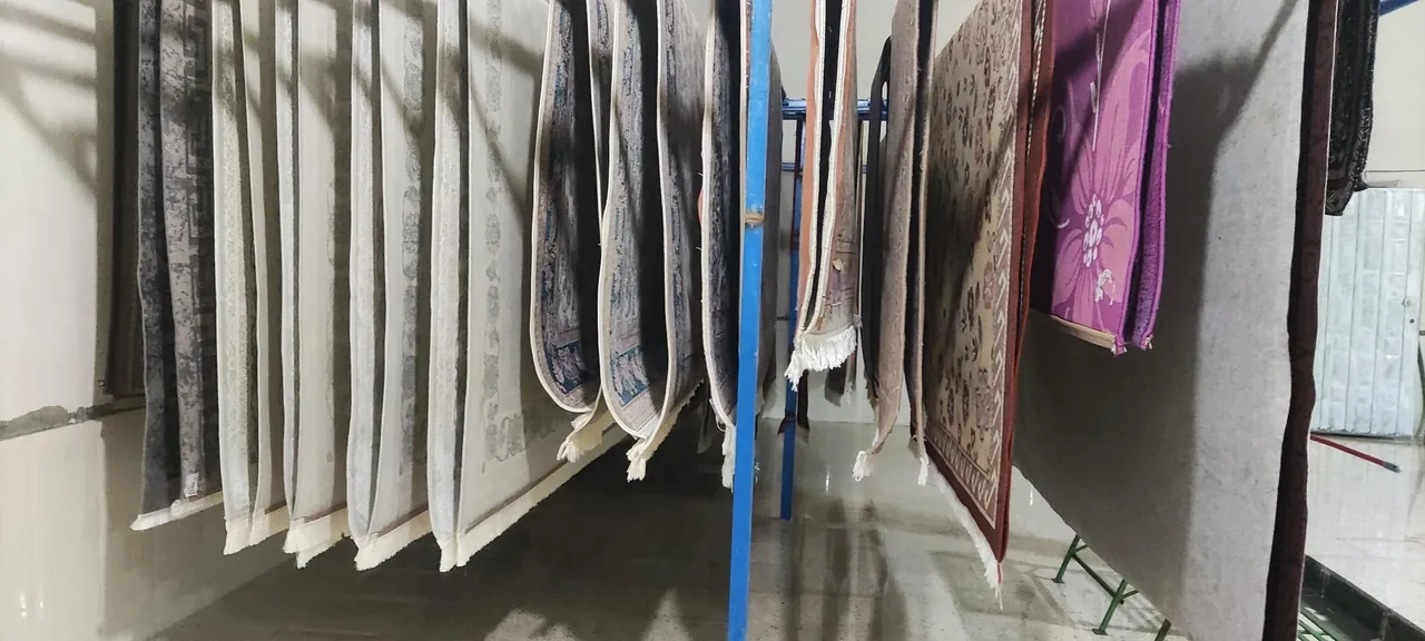 قالیشویی ابریشم