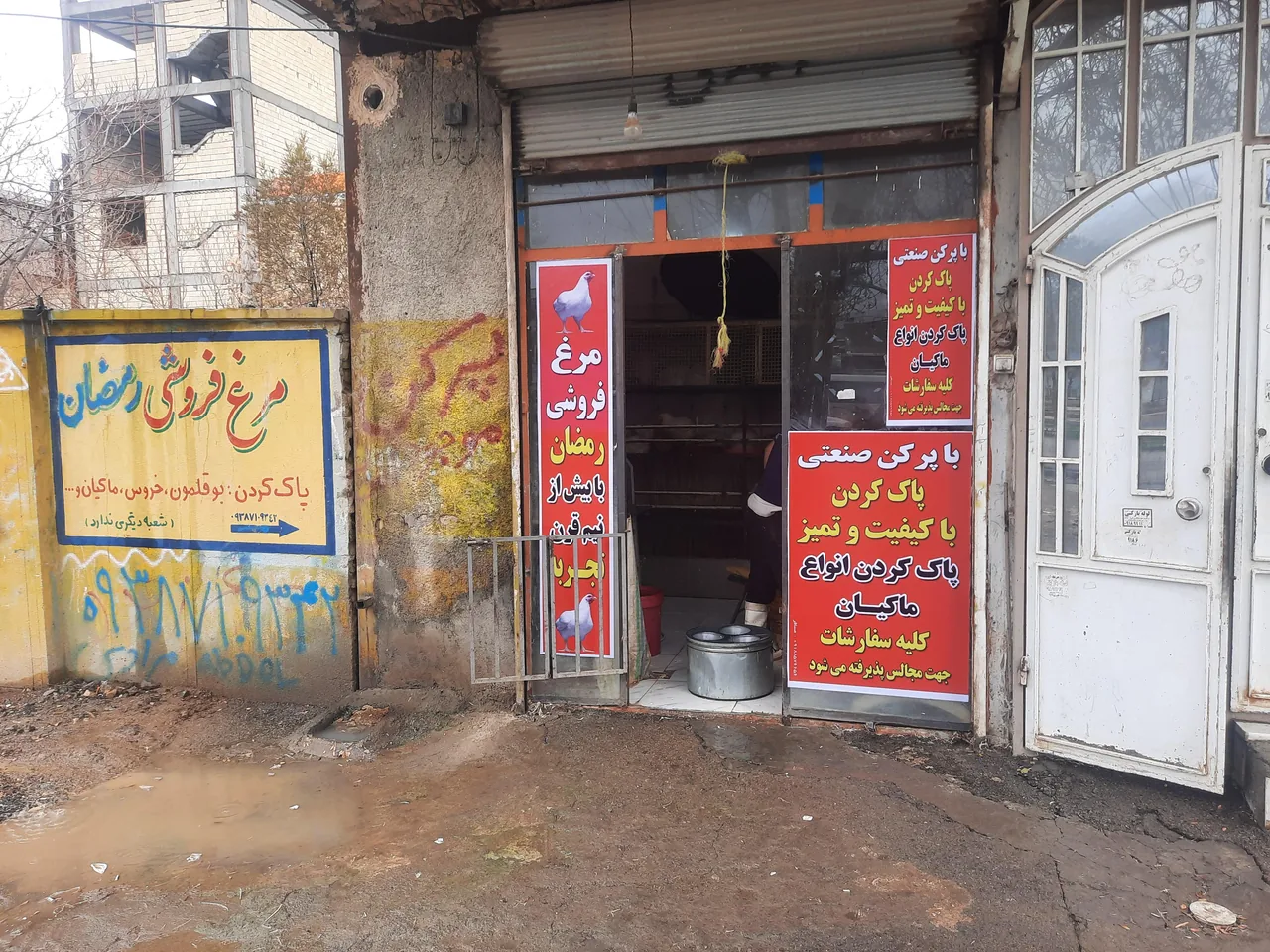 مرغ فروشی رمضان