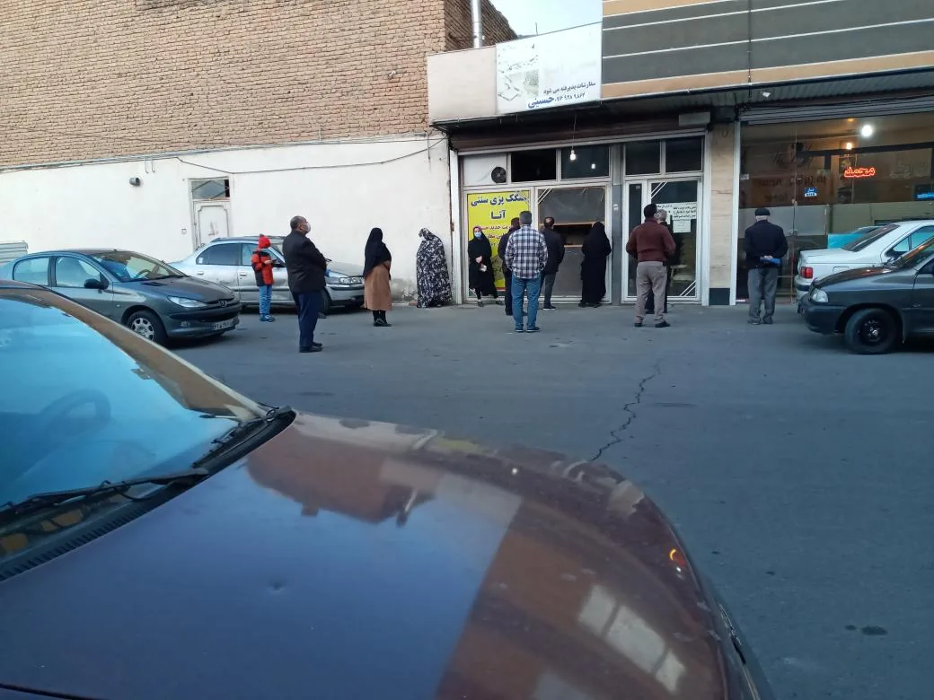 نان سنگکی سنتی اتا یوسف حسین پور
