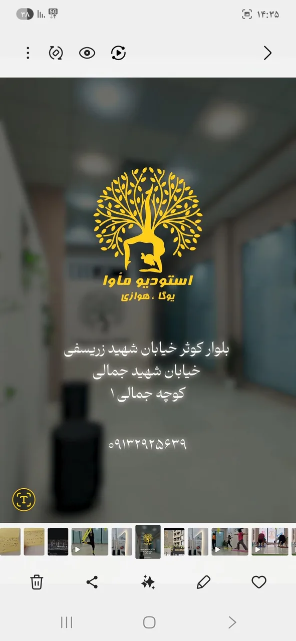 استودیو یوگا و هوازی ماوا