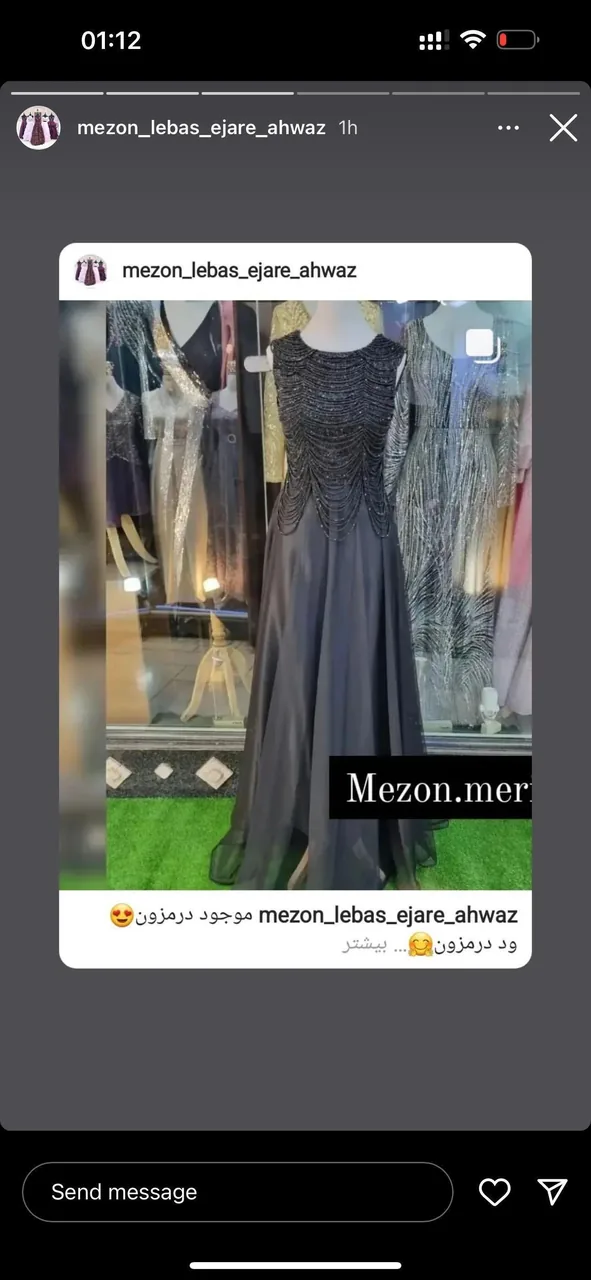 مزون اجاره لباس مجلسی مریلا - تصویر 2
