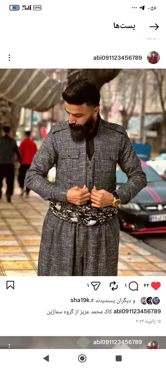 پارچه فاستونی ابراهیم محمودی - تصویر 2