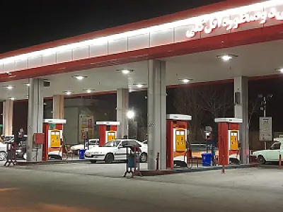 پمپ بنزین و گاز CNG ائل‌گلی