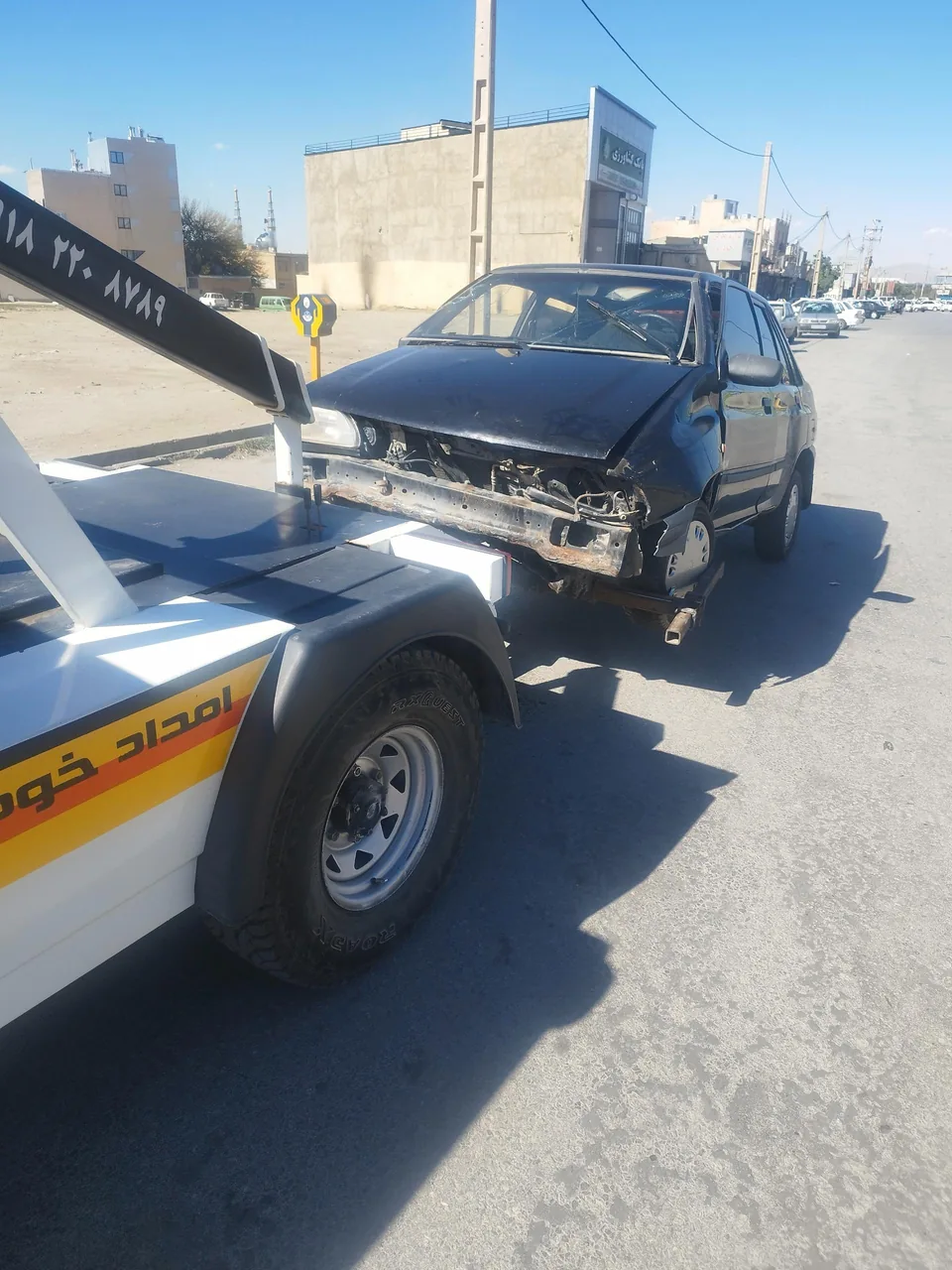 امداد خودرو یدک همدان مکانیکی حامد