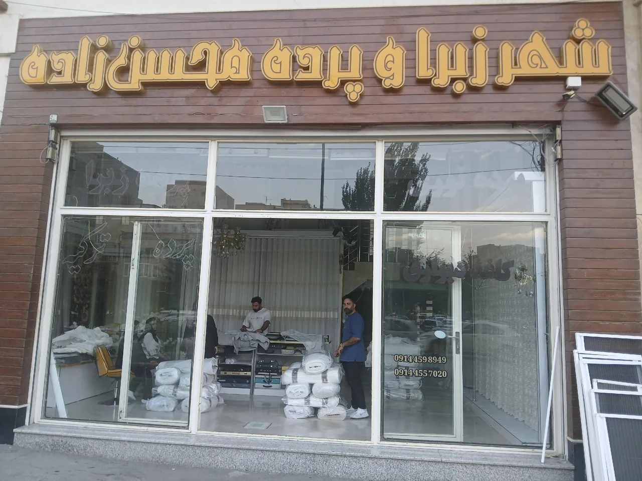 شهر زبرا وپرده محسن زاده