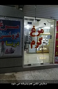 مرغ فروشی دریا