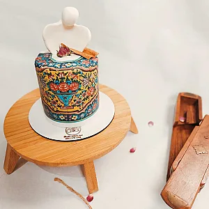 کیک اُکلاکِ بندر (کیک خونگی)