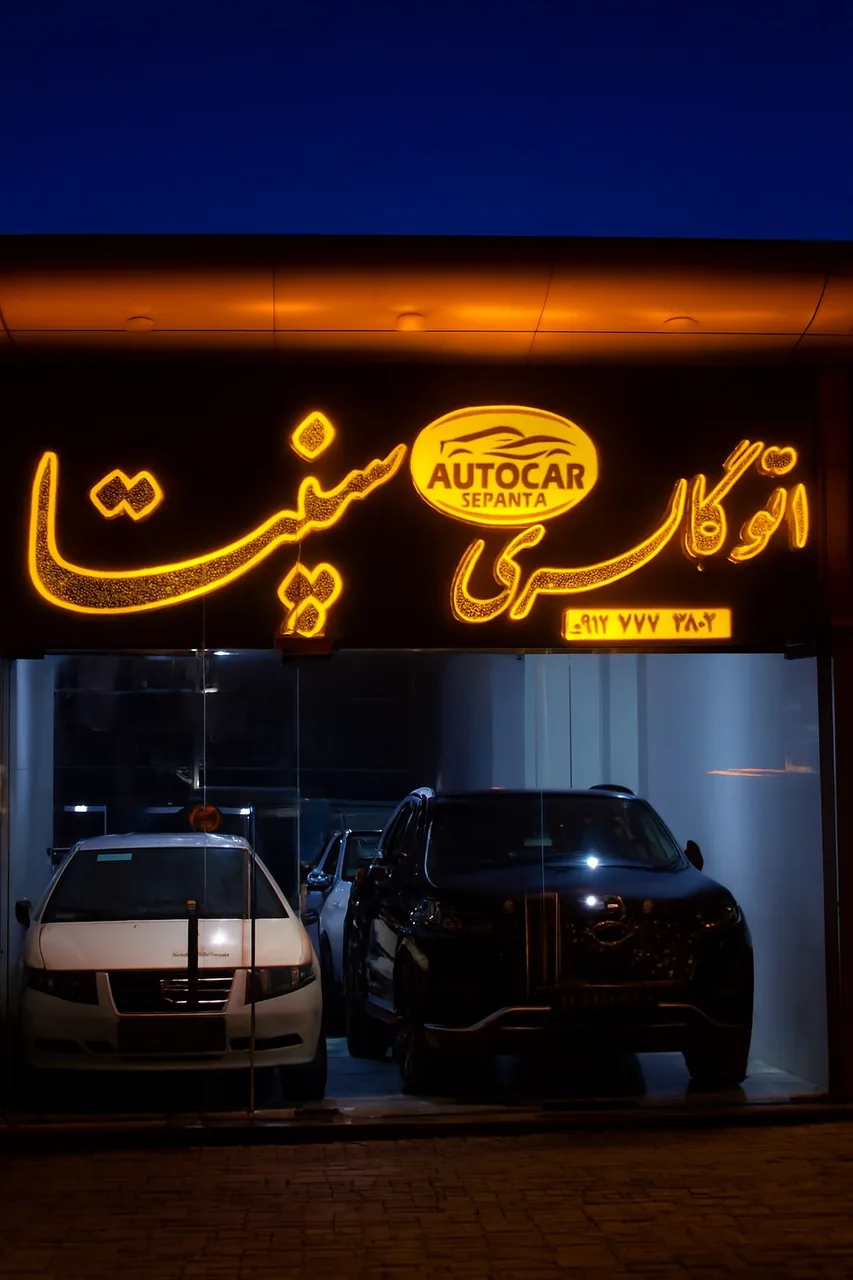 نمایشگاه خودرو سپنتا