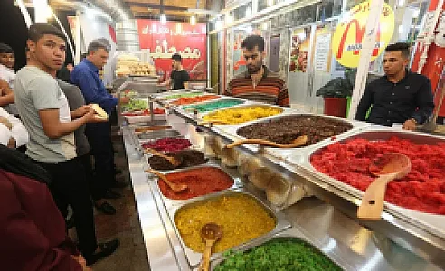 خمیر فلافل و فلافل فروشی ابوحیدر
