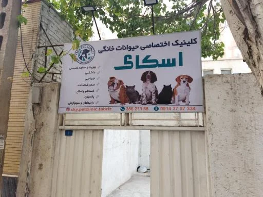 کلینیک حیوانات خانگی و پت شاپ اسکای