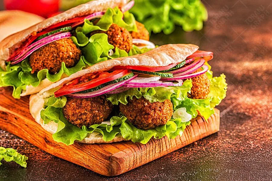 برگر و فلافل لبنانی