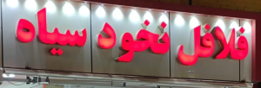 فلافل نخود سیاه