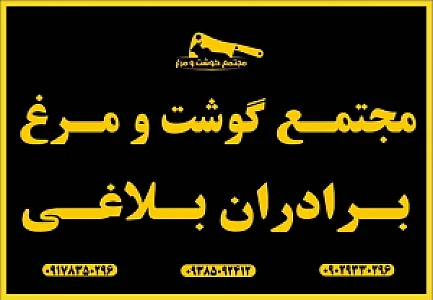 گوشت و مرغ برادران بلاغی