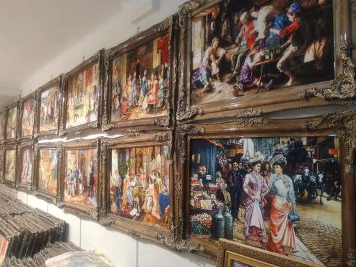 تابلو فرش رستمی