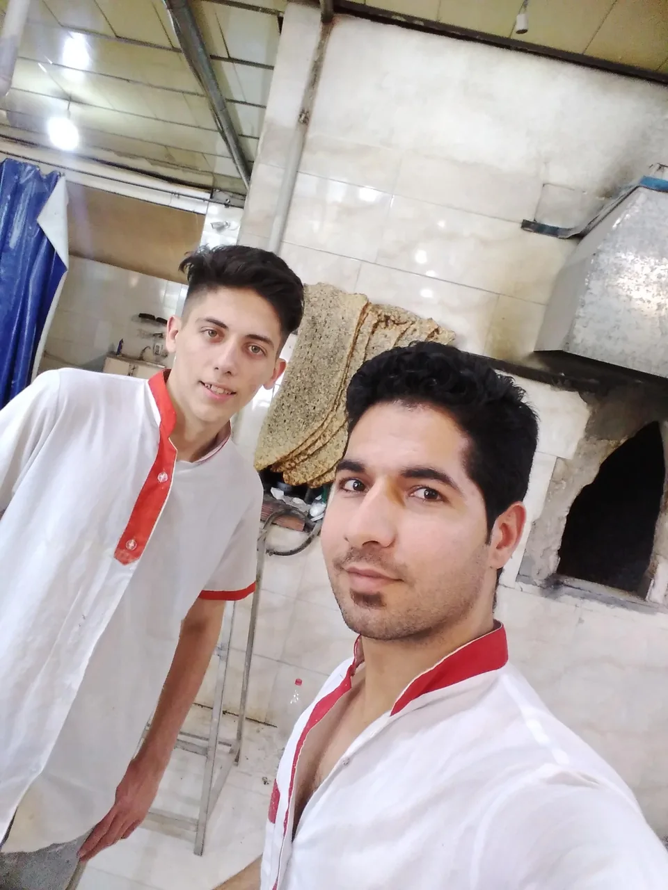 نانوایی بربری و سنگک