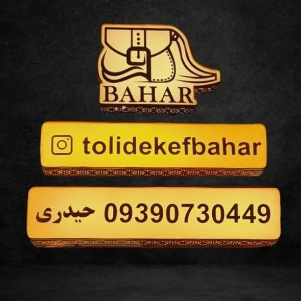 لوگوی تولیدی کیف بهار حیدری