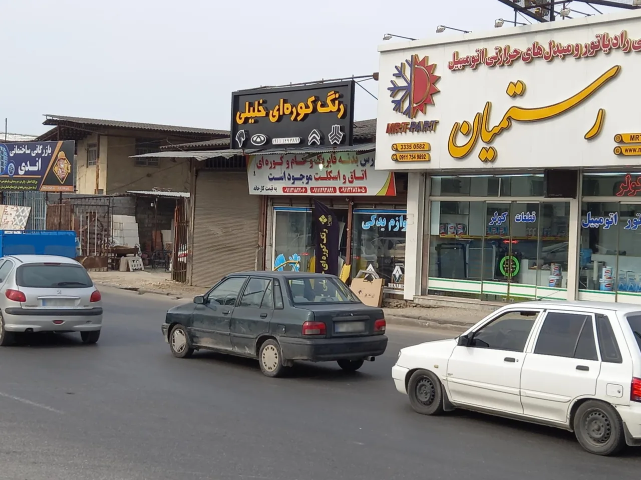 رنگ کوره ای بدنه اتومبیل خلیلی جویباری - تصویر 2