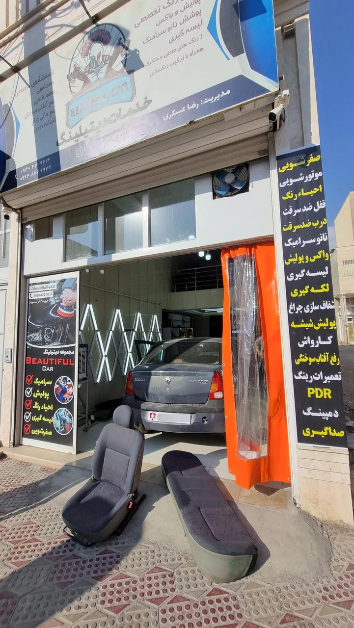 خدمات دیتیلینگ و آموزشی رضا عسگری