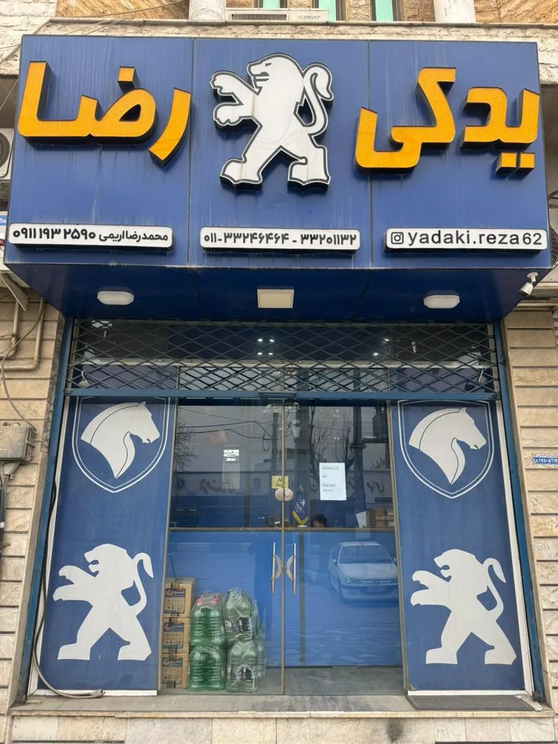 لوازم یدکی رضا