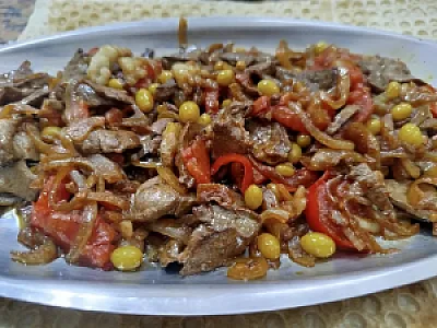 کباب لقمه زعفرانی