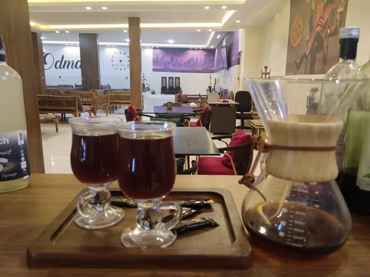 کافه کلبه سرای اودمان - کافه در زنجان