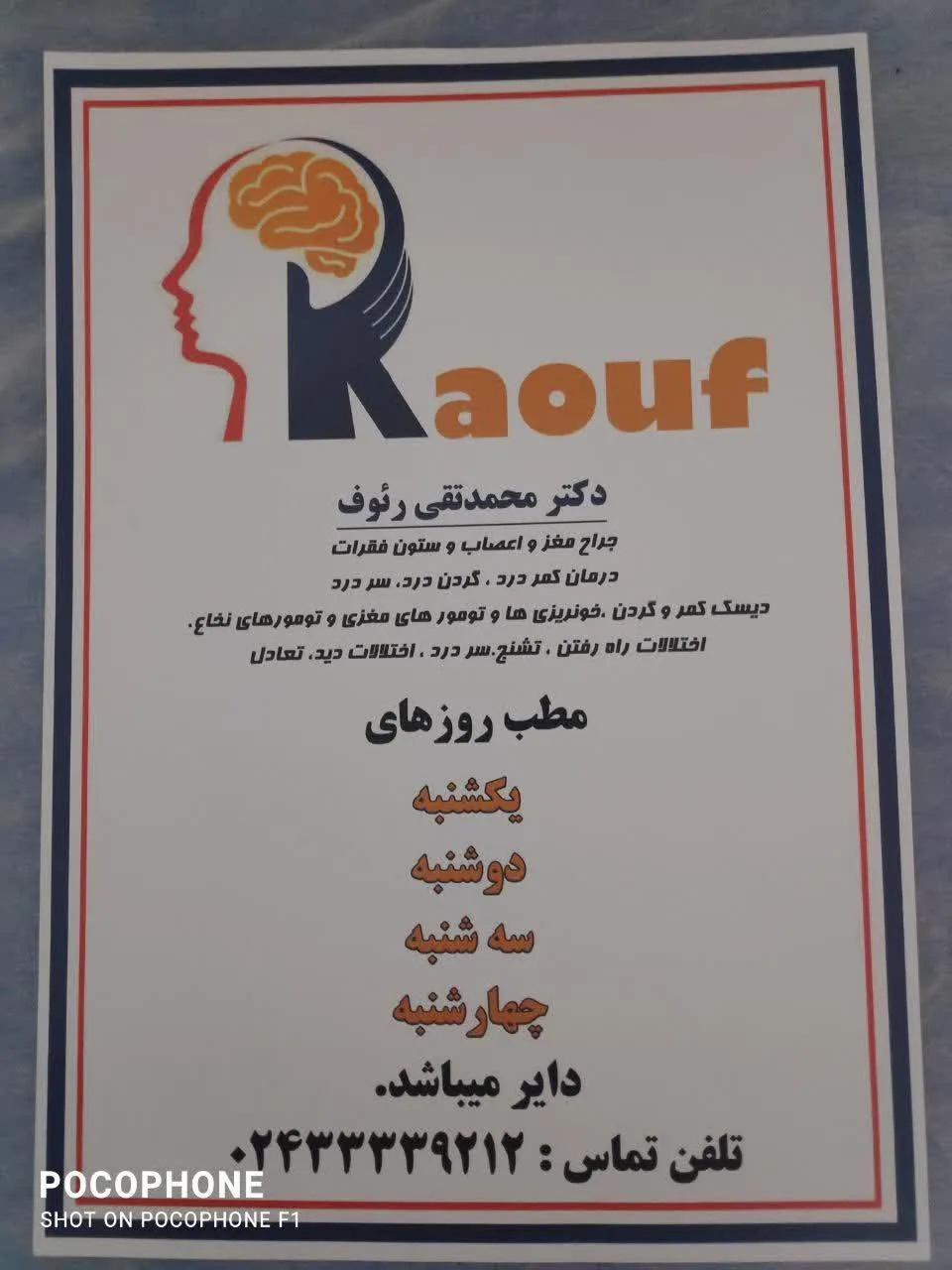دکتر محمد تقی رئوف - تصویر 4