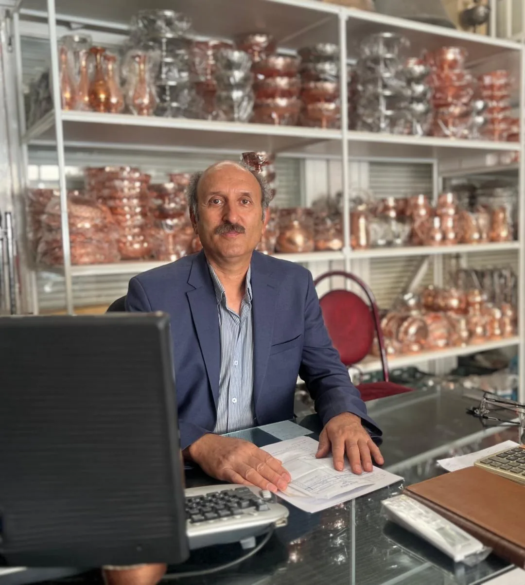 ظروف مسی تک غدیری - تصویر 3