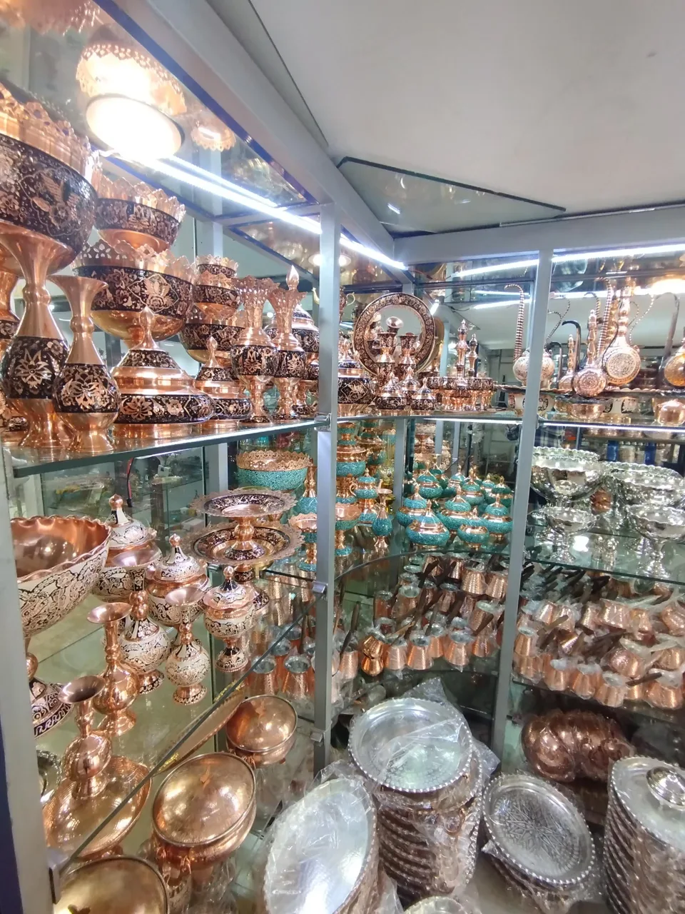 پخش عمده ظروف مسی - صنایع دستی و سوغات در تهران - تصویر 3