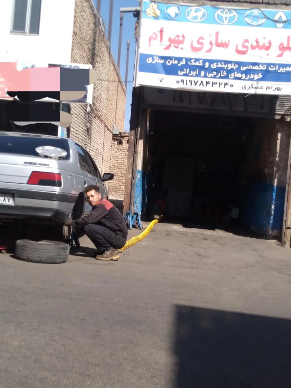 جلوبندی سازی بهرام - جلوبندی و فرمان در زنجان
