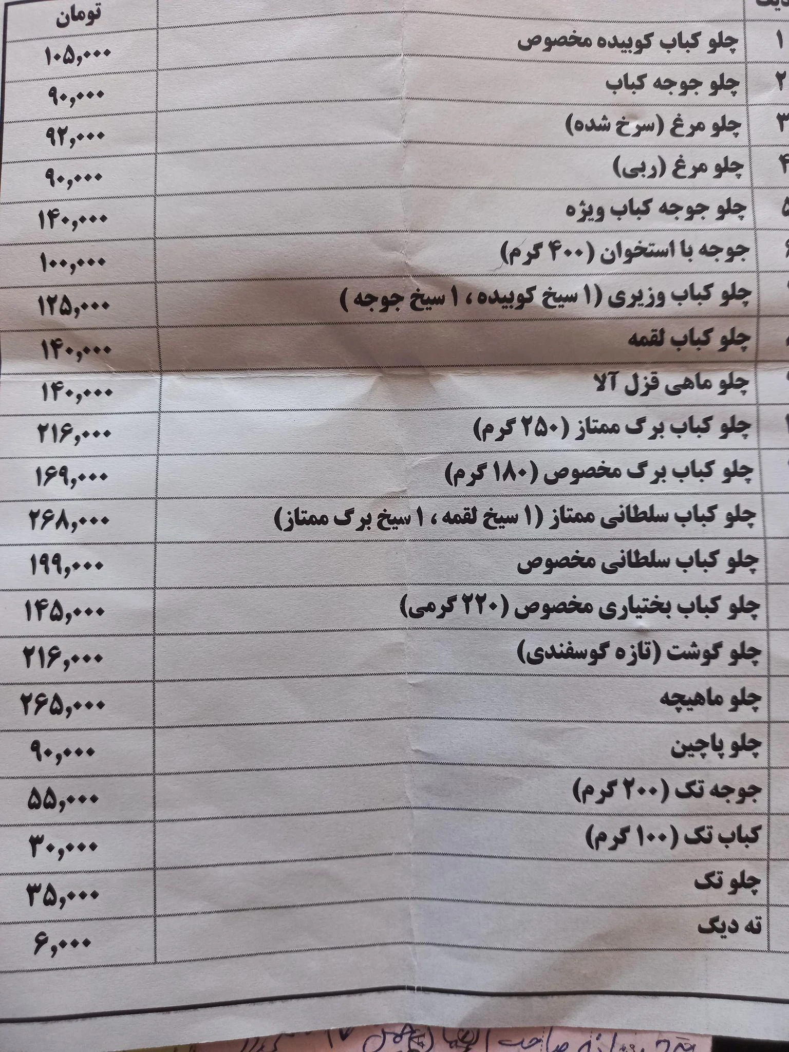 رستوران حاج حسن - رستوران در مشهد