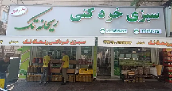 سبزی خرد کنی ریحانه تک
