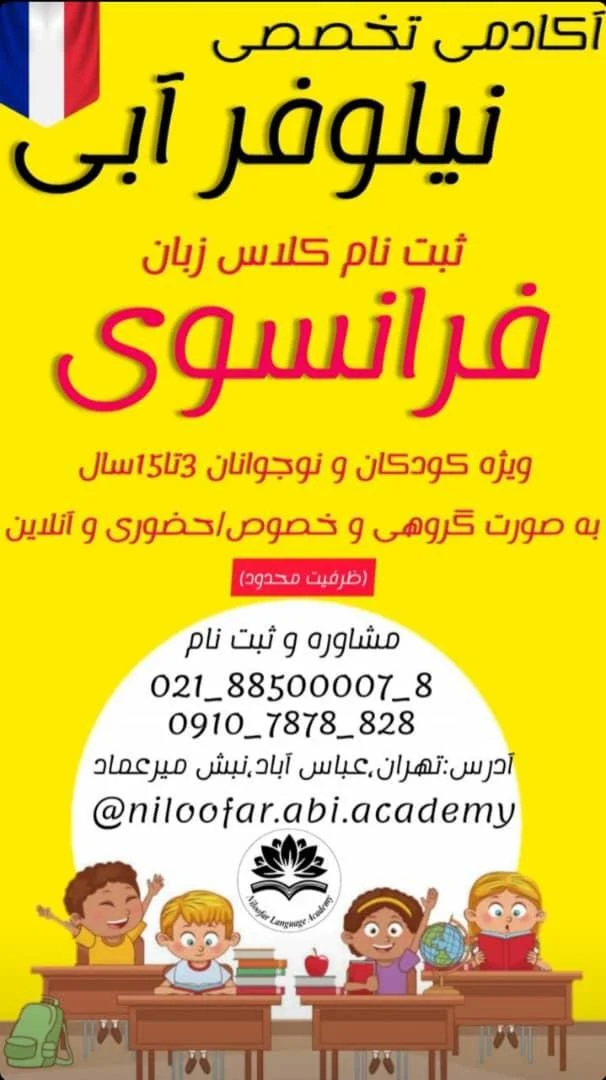 آکادمی تخصصی زبان نیلوفر آبی - تصویر 3