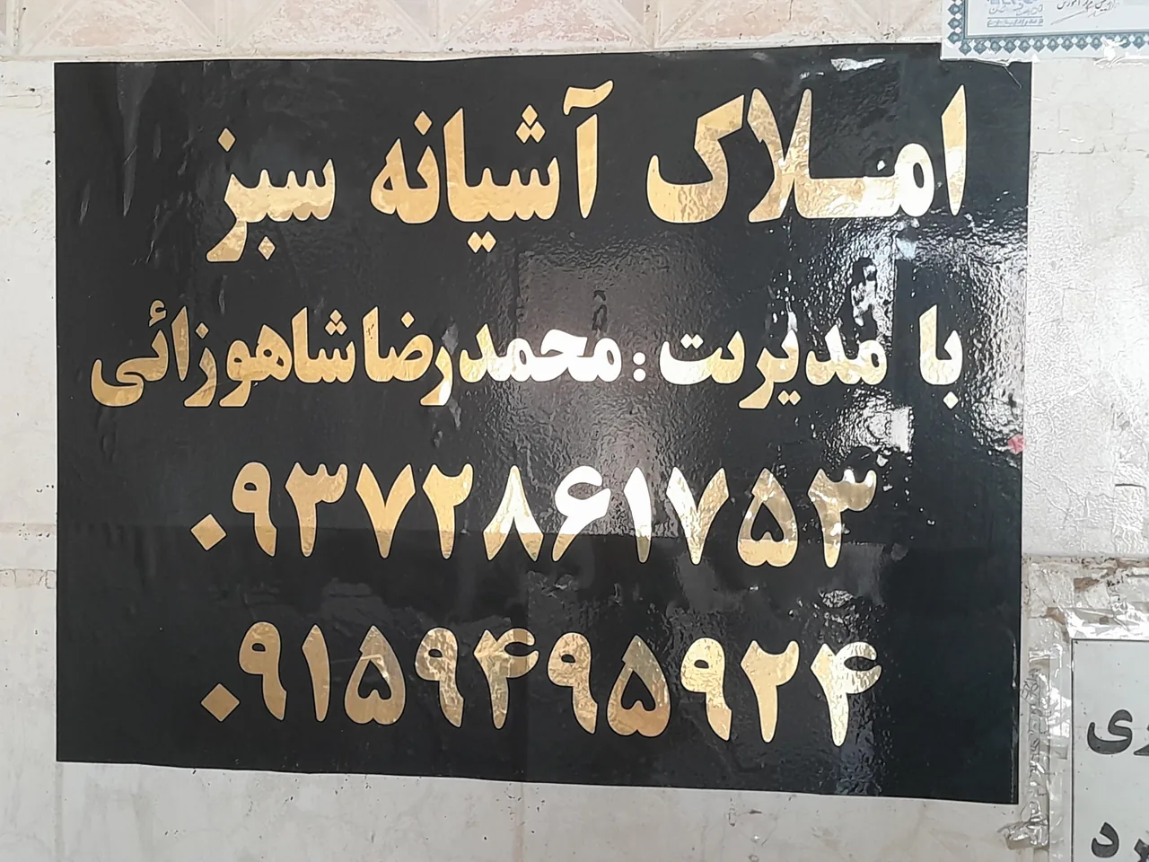 املاک آشیانه سبز