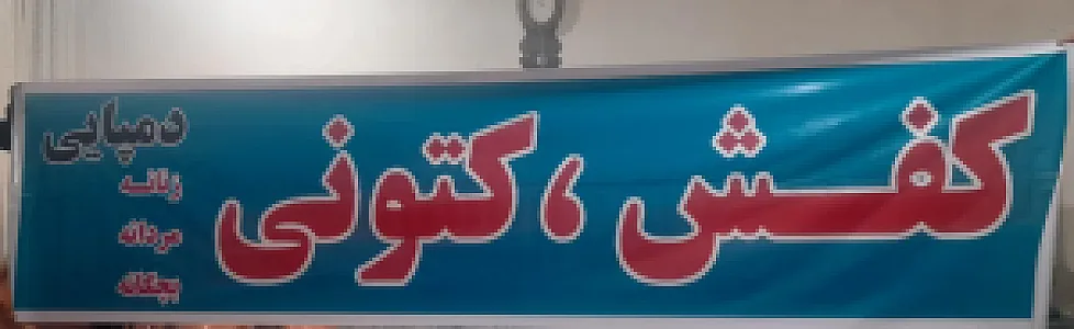 کفش کتونی برادران کرمی